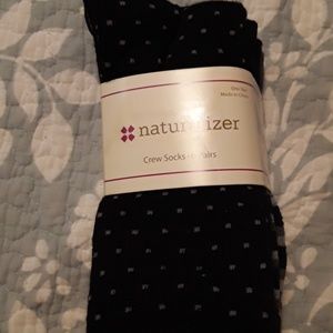 NWT Naturalizer 6 pair crew socks